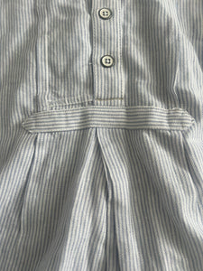 We The Free by Free People women’s pinstripe raw edge top XS