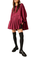 Free People women’s Eleanor sweatshirt dress XS