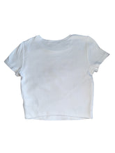 Garage women’s cropped pink bow graphic tee XS