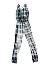 Pixie Lane girls sleeveless tie dye jumpsuit 9-10