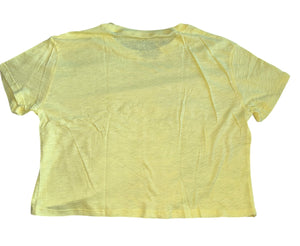 Katie J NYC junior women’s cropped round neck tee S