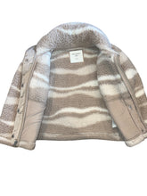 Abercrombie kids girls sherpa fleece jacket 7-8