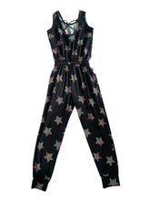 Pixie Lane girls tie sleeveless checkered star jumpsuit 7