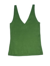 Abercrombie women’s double deep V cropped tank XS