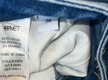 Vervet women’s distressed kick flare jeans 26