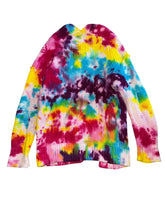 Free People women’s tie dye open sweater cardigan S