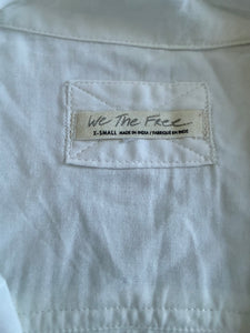 We The Free x Free People Big Blooms button down blouse XS
