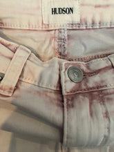 Hudson girls distressed pink jean shorts 8