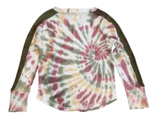 Vintage Havana girls snap cuff thermal top M(10-12) NEW