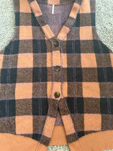 Free People women’s button up sweater vest XS