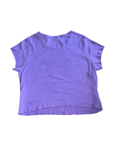Lucy girls solid cropped tee XL(16) NEW