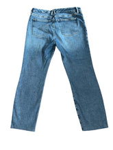 Good American women’s hi rise straight leg jeans 14/32