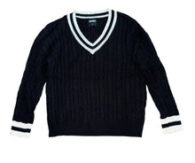 Katie J NYC tween girls Blair university v-neck sweater XL(14)