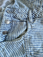 We The Free x Free People Ziggy striped denim shortall XS