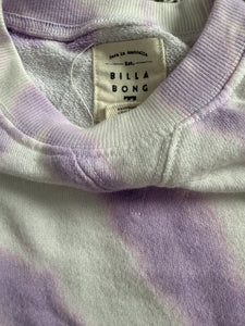 Billabong girls tie dye sweatshirt dress S(8)