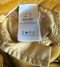 Mother women’s The Tomcat ankle straight button-fly corduroys in Hopscotch 25