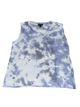 Flowers By Zoe girls distressed tie dye tank top L(10-12)