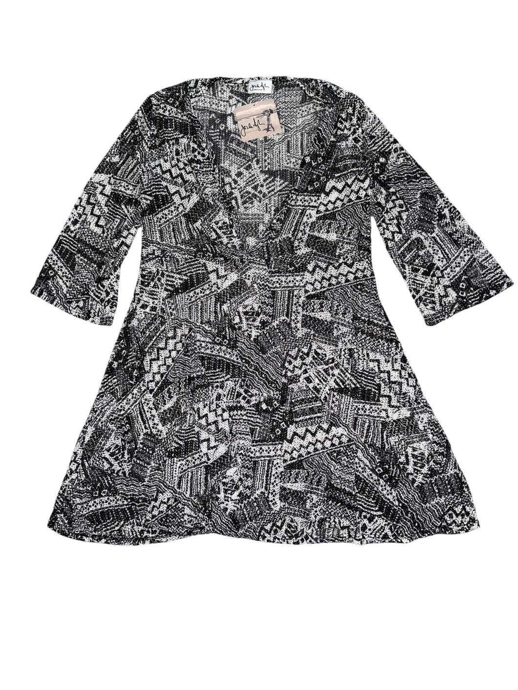 Jordan Taylor swimwear women’s deep V knit coverup dress S NEW