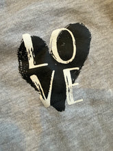 Revelation juniors cropped LOVE sweatshirt S