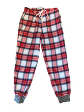 Katie J NYC tween girls Bree plaid sleep/lounge pants S(7-8)