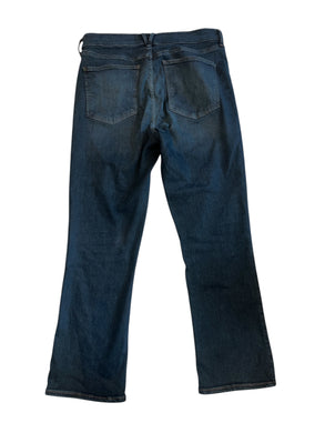 Veronica Beard women’s Carly Kick Flare jeans in dark ink 32