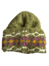Free People women’s Fair Isle cuff beanie hat ONE SIZE