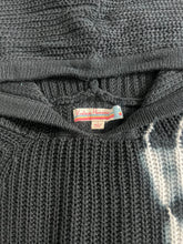Vintage Havana girls distressed star hooded sweater L(14)