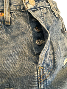 Levi’s women’s Ribcage Straight high rise ankle jeans 25