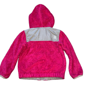 Northface baby girl Oso colorblock zip fleece hoodie 18-24m