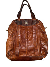 Tory Burch large leather satchel tote bag