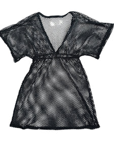 Jordan Taylor women’s fishnet coverup dress S NEW
