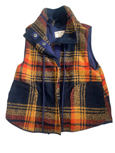 Free People women’s Wrapped Up blanket vest XS