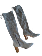 Anthropologie women’s suede thigh high boots 7.5