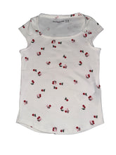 Abercrombie Kids girls cherry print cap sleeve tee 5-6