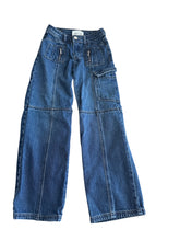 Habitual girls paneled wide leg jeans 7-8