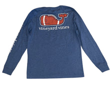 Vineyard Vines boys long sleeve football whale pocket tee M(12-14) NEW