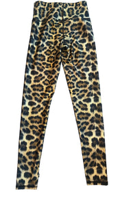 Terez women’s Goals leopard hi shine leggings S