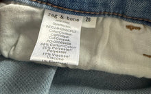 Rag & Bone women’s Hattie mid rise straight leg jeans 28 NEW