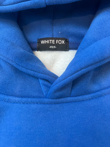 White Fox women’s Offstage hoodie in Azure XS/S NEW