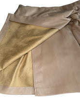 Jason Wu women’s faux leather wrap mini skirt XS