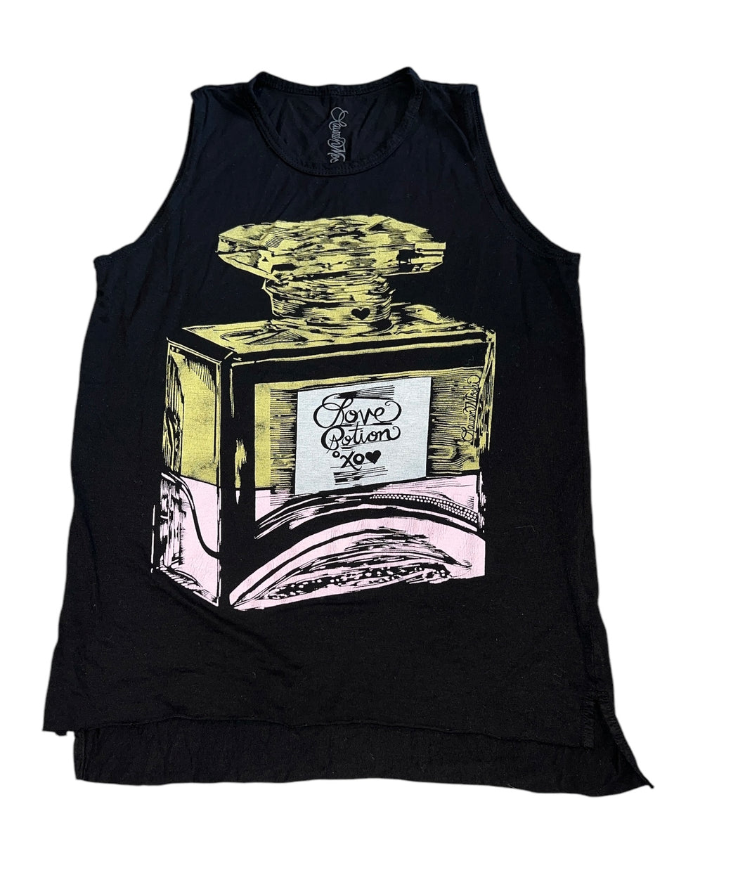 Lauren Moshi girls Love Potion split hem tank top 8