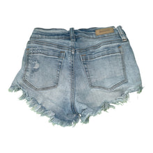 Blank NYC girls Mini Lenox high rise cutoff jean shorts 8