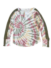 Vintage Havana girls snap cuff thermal top M(10-12) NEW