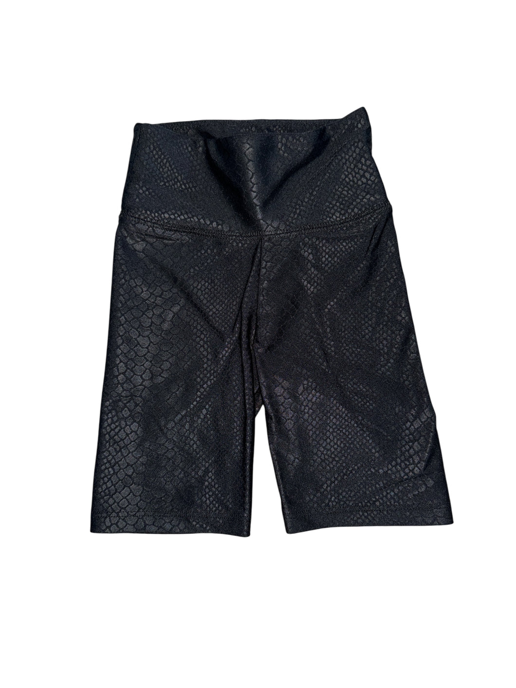Katie J NYC tween girls snake print bike shorts S(7-8)