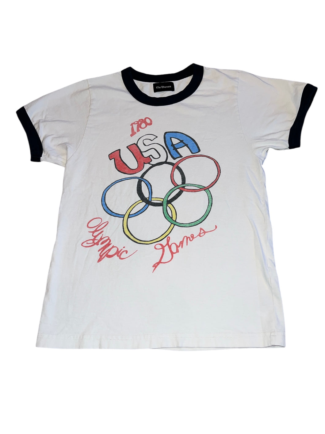 The Bureau by Free People women’s 1980 USA Olympic Games ringer tee XS