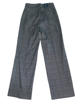 J Crew women’s Remy wide leg plaid pants 00 NEW