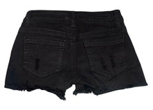 Vintage Havana girls cutoff ripped jean shorts 8