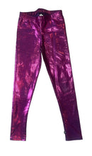 Pixie Lane girls hi shine glitter leggings 8