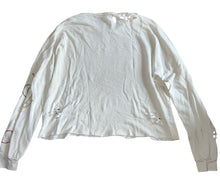 Lauren Moshi women’s distressed heart top L