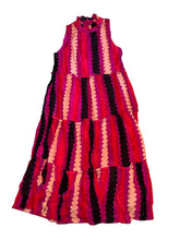 Oliphant women’s ruffle tiered maxi dress XS